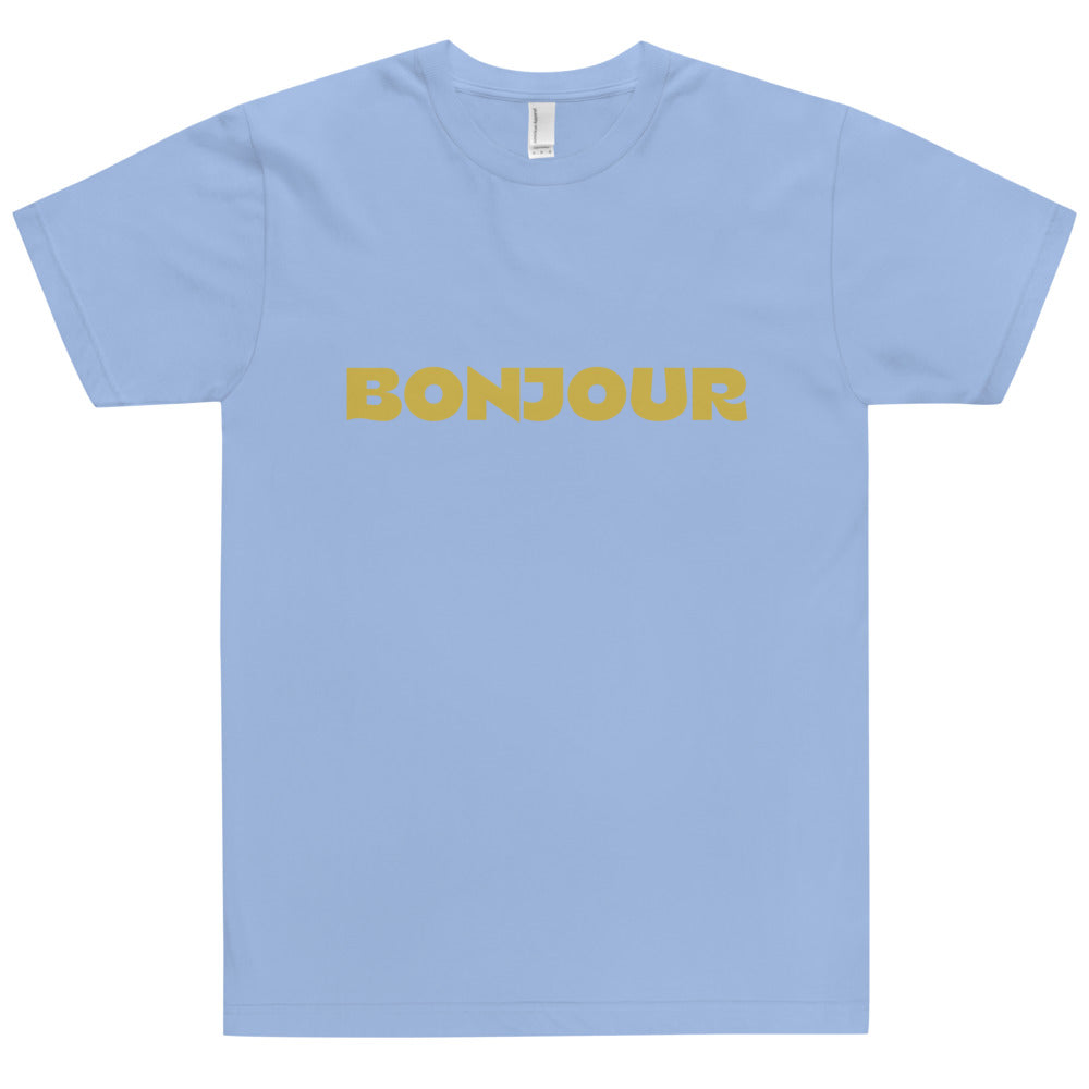 American Apparel Tシャツ Bonjour