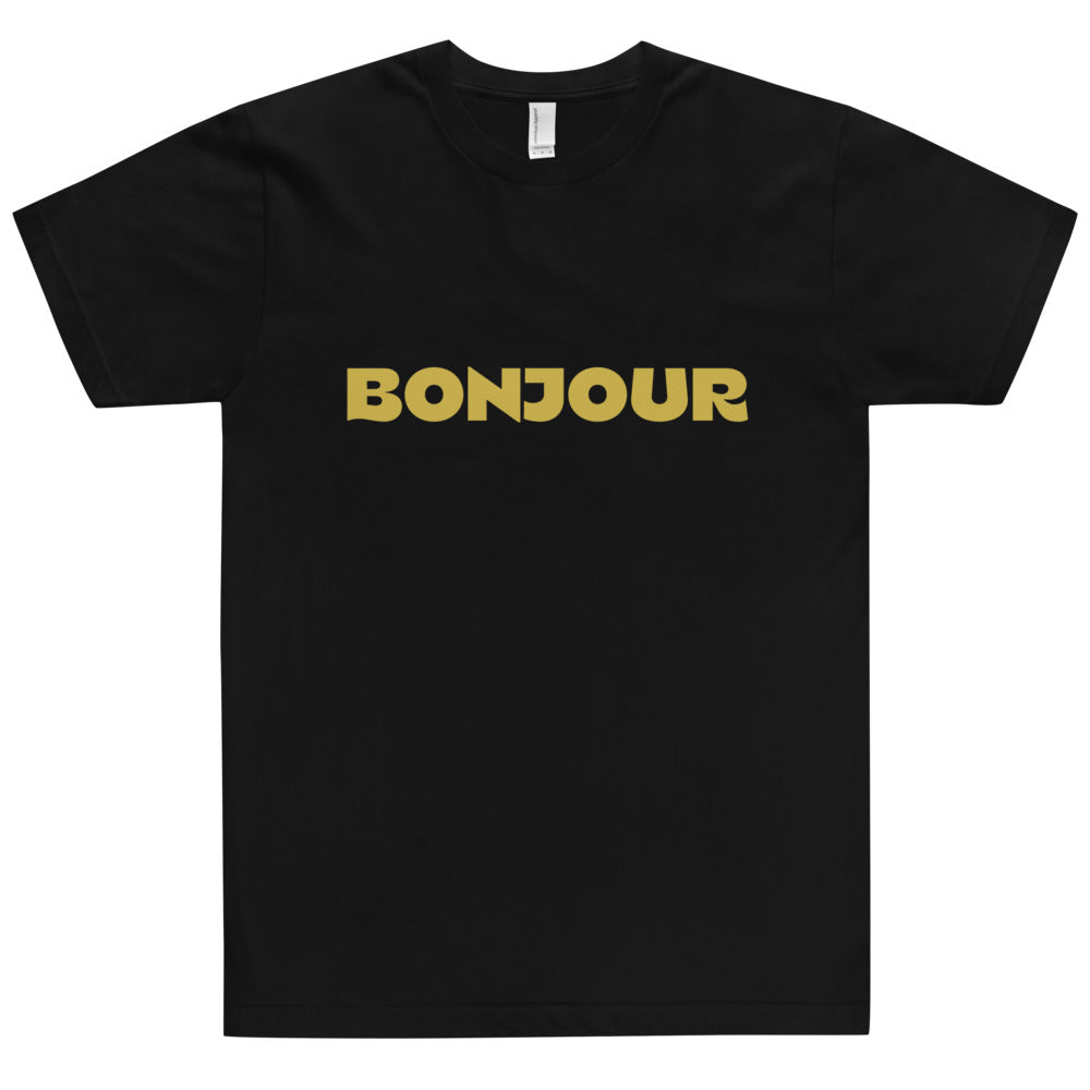 American Apparel Tシャツ Bonjour