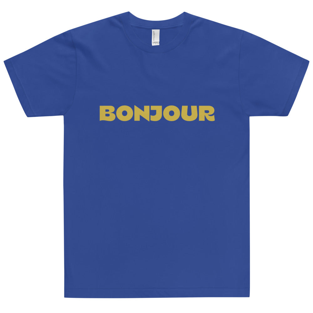 American Apparel Tシャツ Bonjour