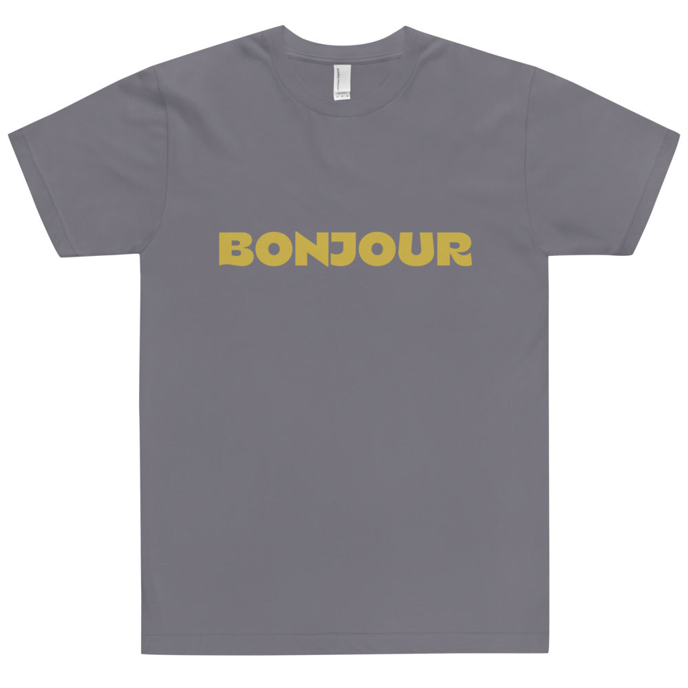 American Apparel Tシャツ Bonjour