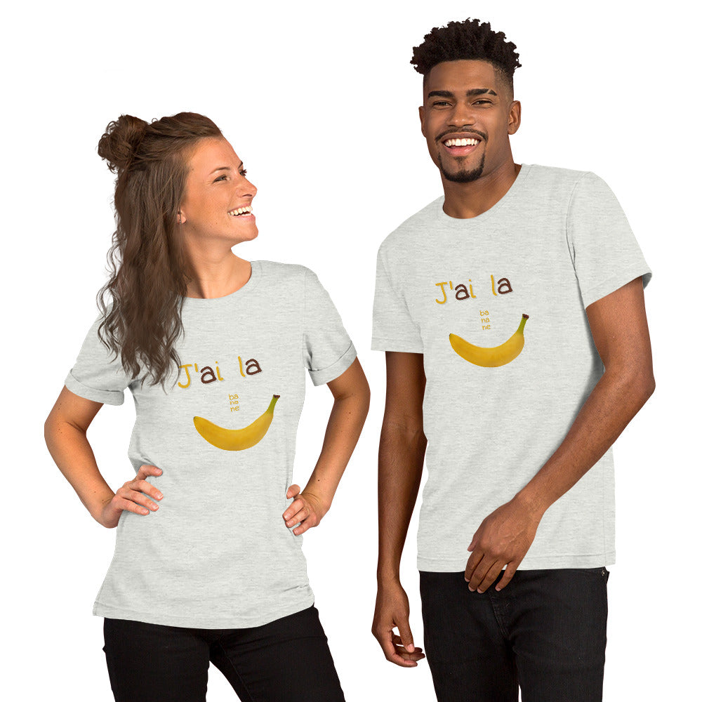 半袖ユニセックスTシャツ J'ai la banane