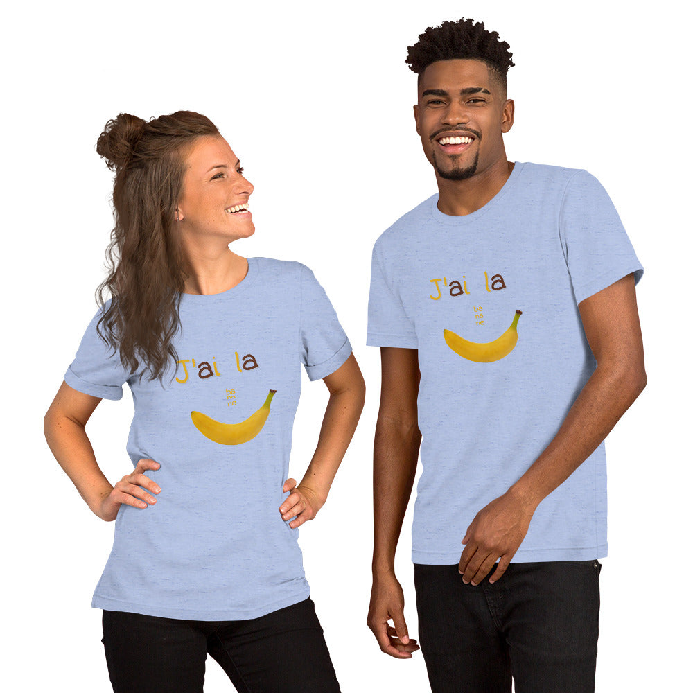 半袖ユニセックスTシャツ J'ai la banane