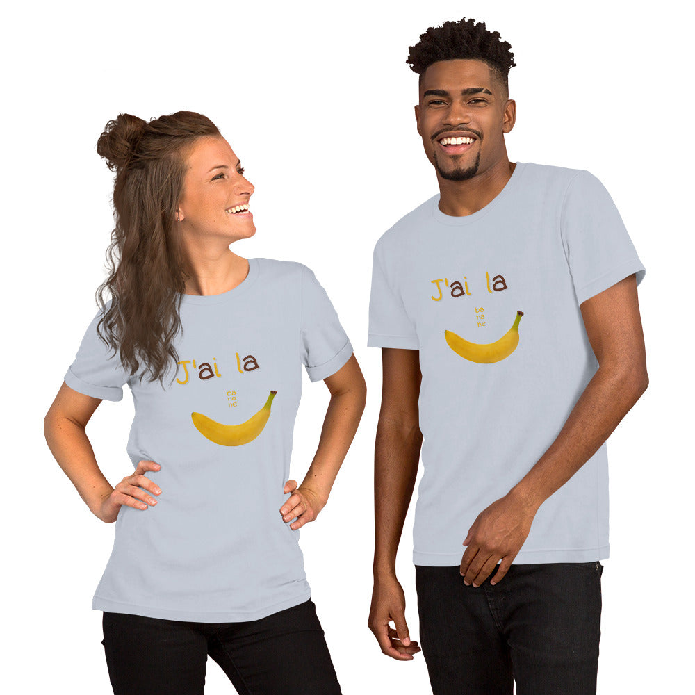 半袖ユニセックスTシャツ J'ai la banane