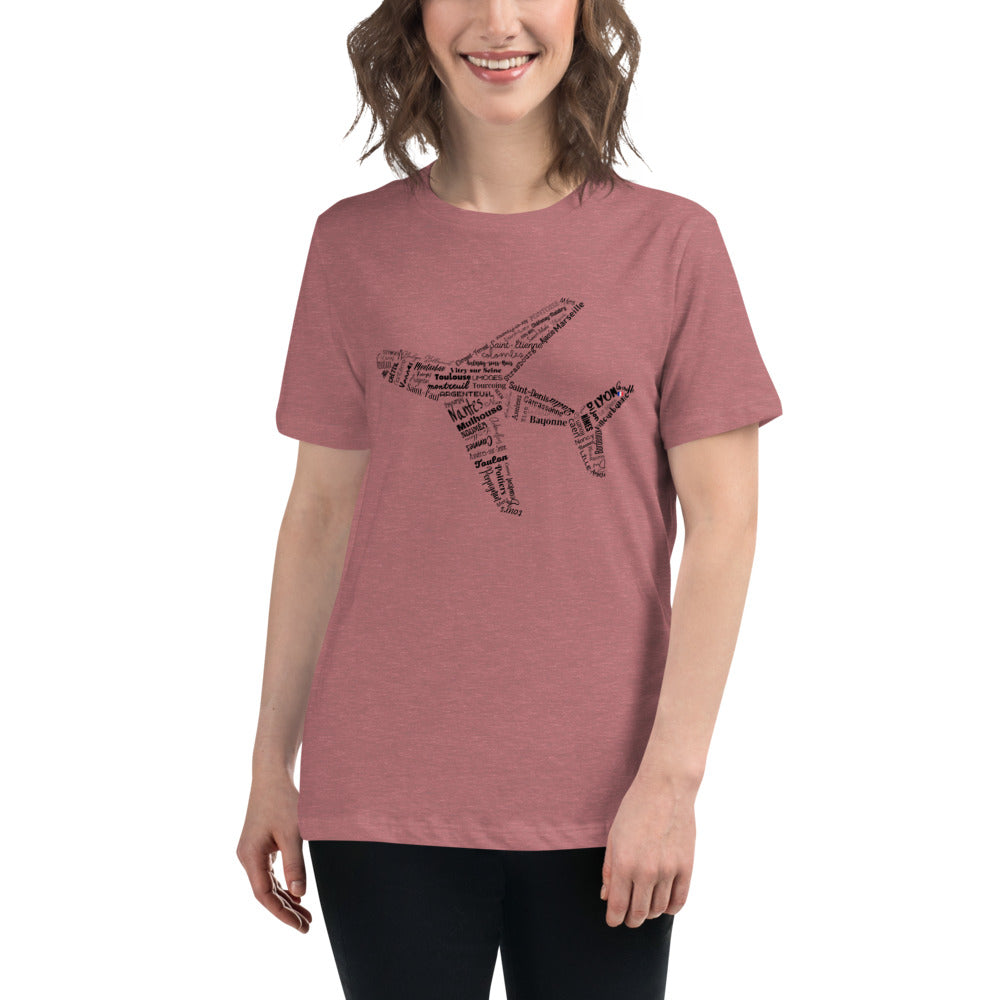 レディース リラックスTシャツ Avion