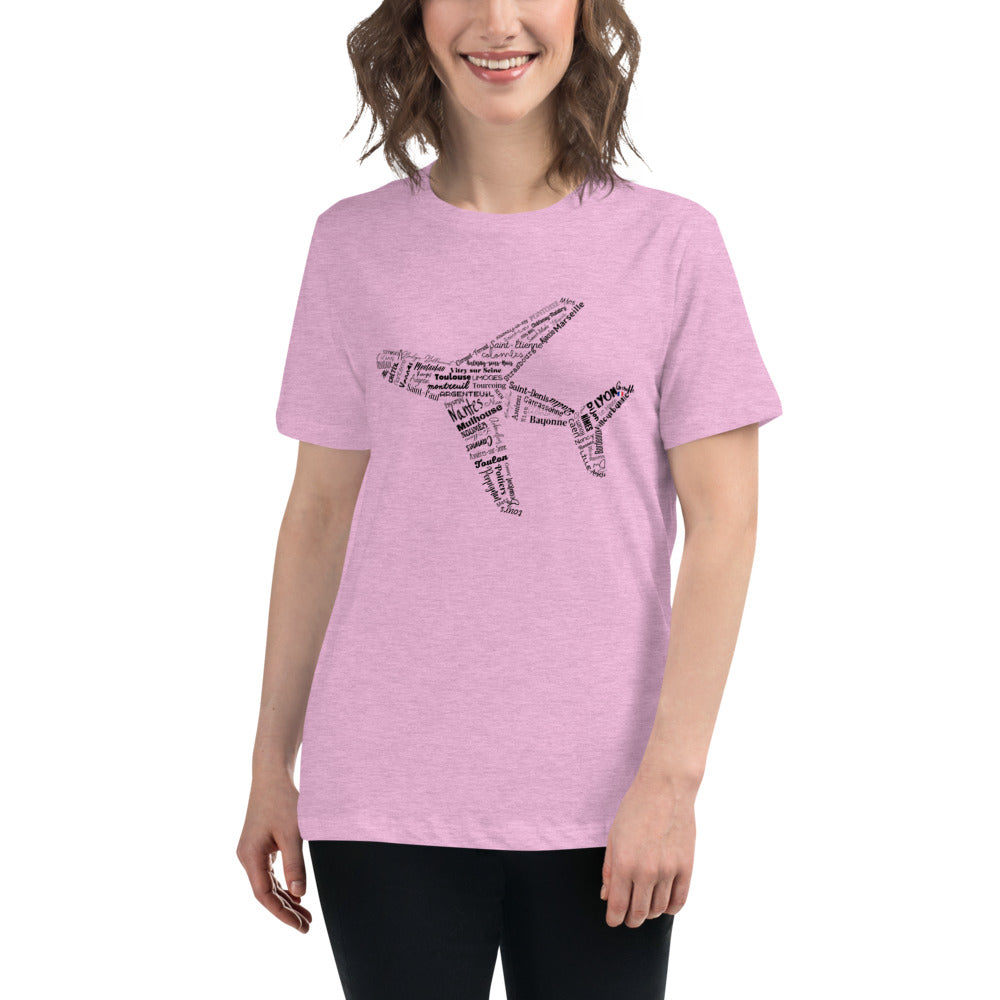 レディース リラックスTシャツ Avion