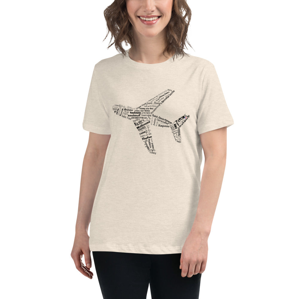 レディース リラックスTシャツ Avion