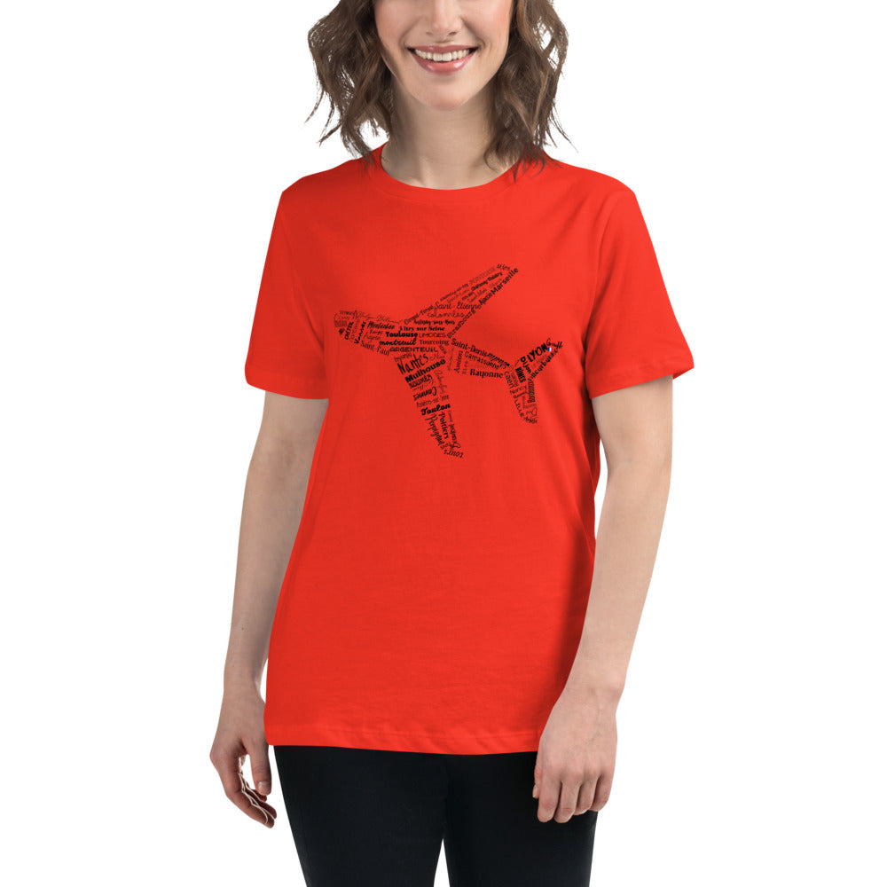 レディース リラックスTシャツ Avion